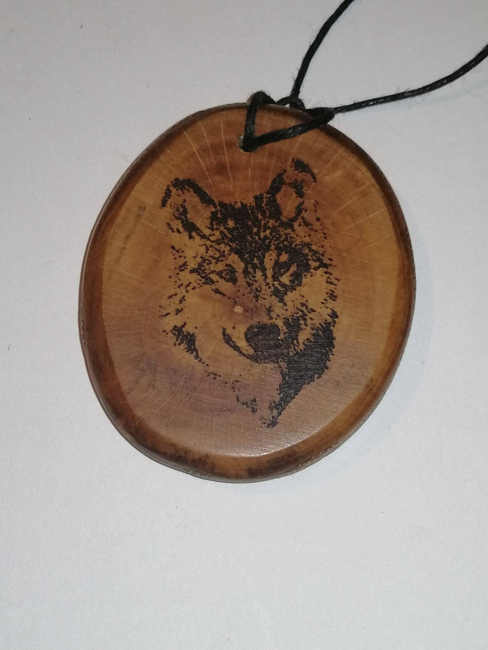 Wolf Brother Forever Trevor Personalised Necklace for Kimberly #wolf #shorts #wales
